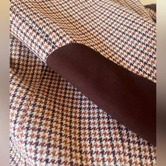 Maje Vaisa Plaid Button Blazer - Picture 6 of 7